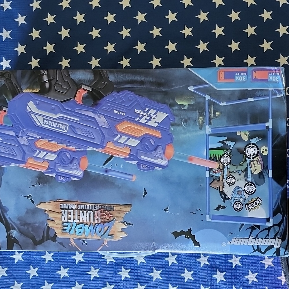 Zombie hunter competitive game ages 6+